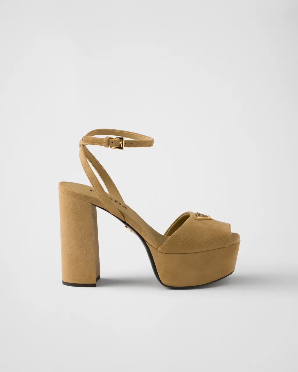Suede Platform Sandals