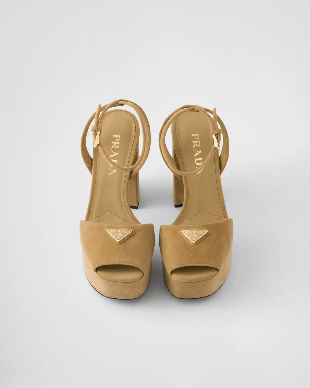 Suede Platform Sandals