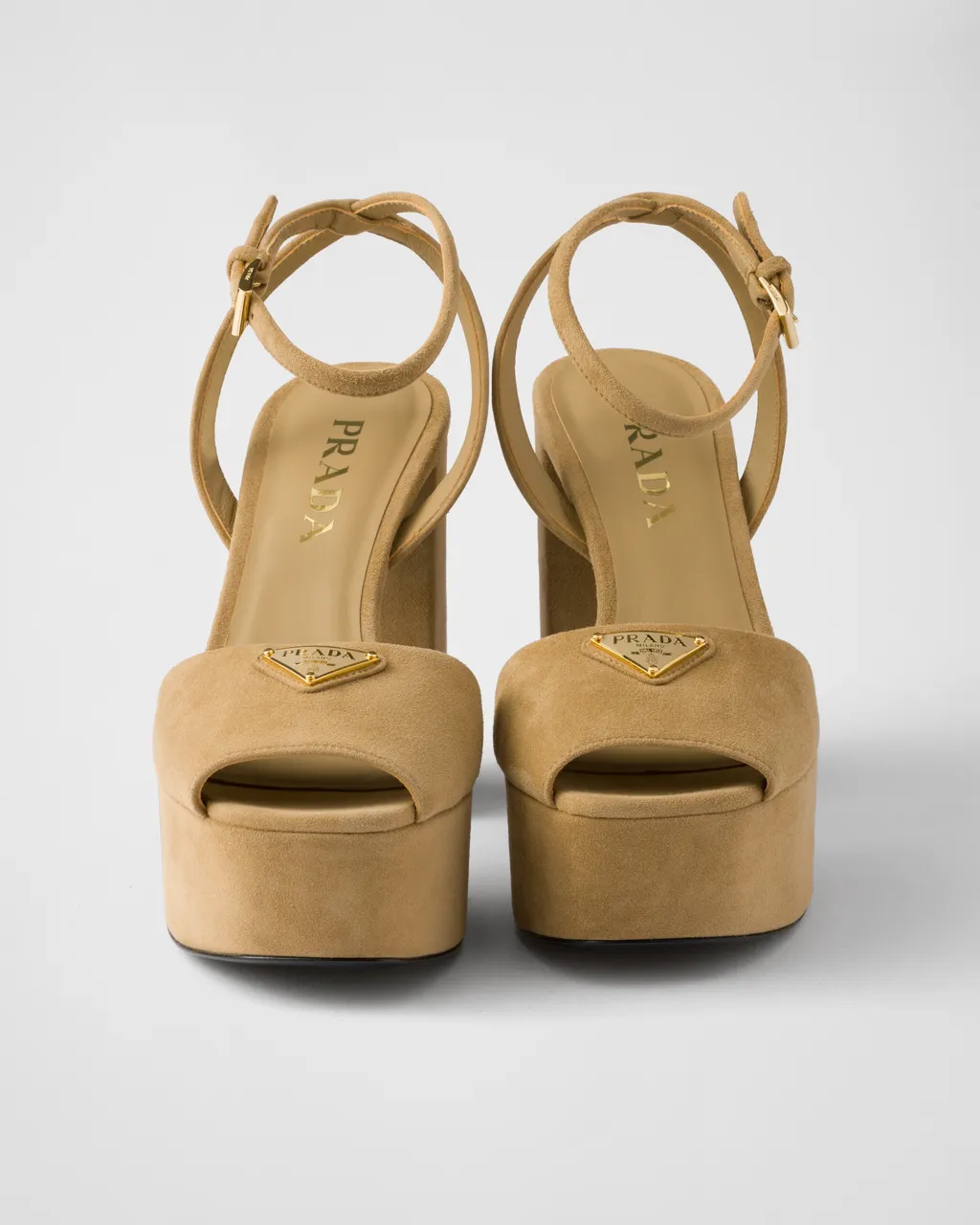 Suede Platform Sandals