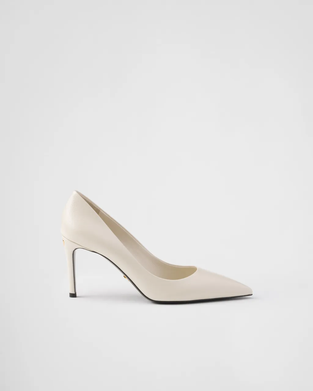 Patent Saffiano Leather Pumps