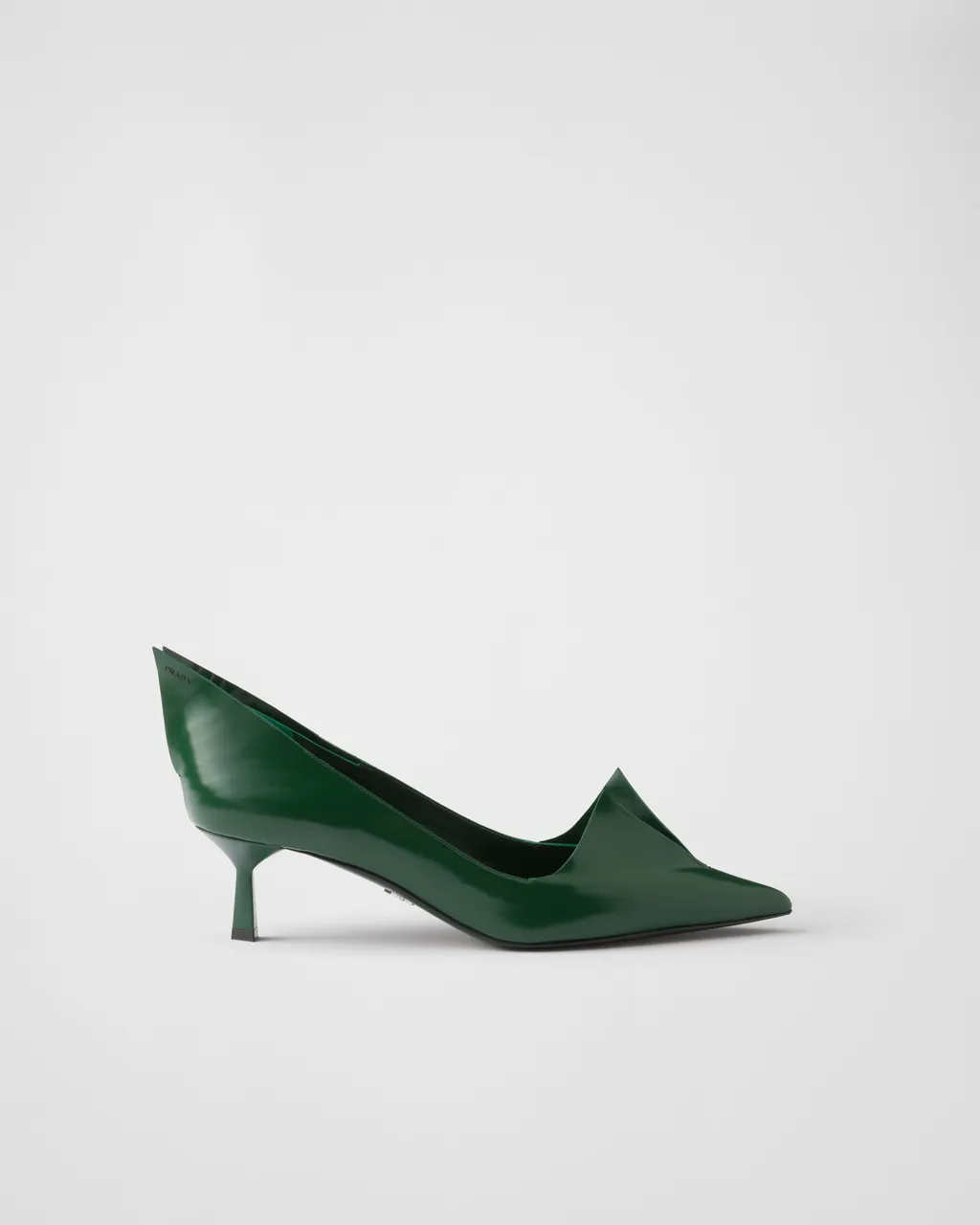 Brushed Leather Pumps