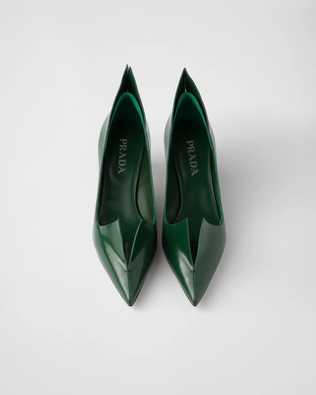 Brushed Leather Pumps