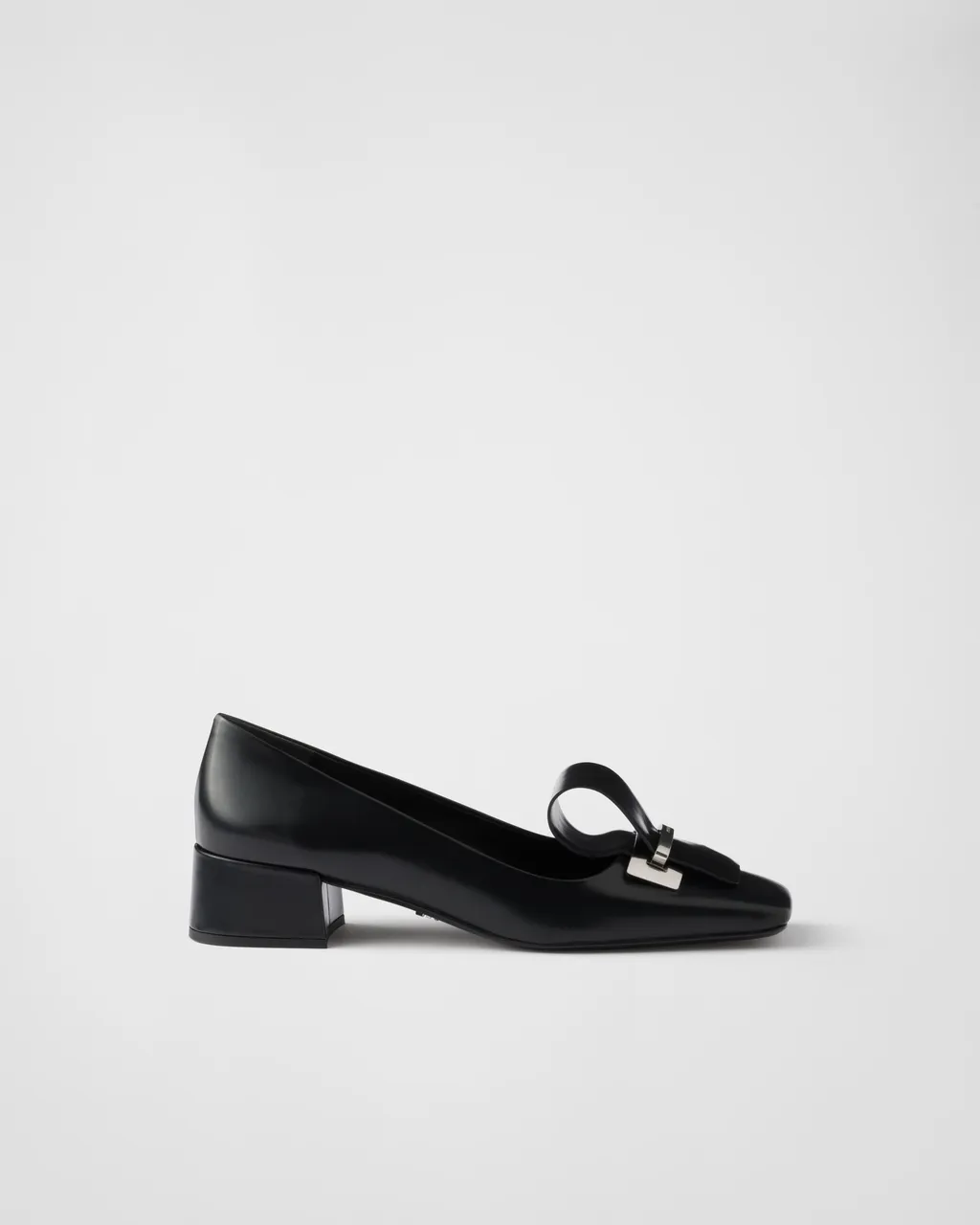 Brushed Leather Pumps