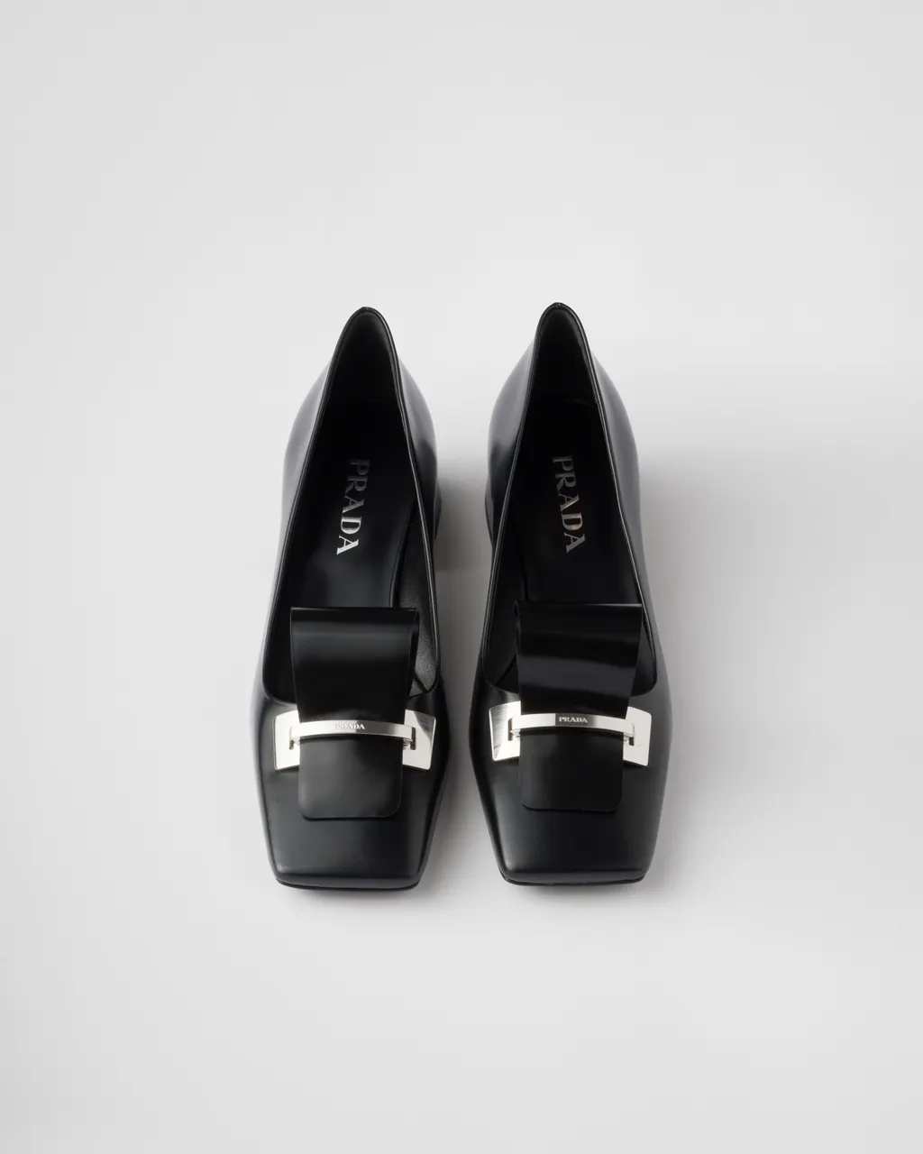 Brushed Leather Pumps