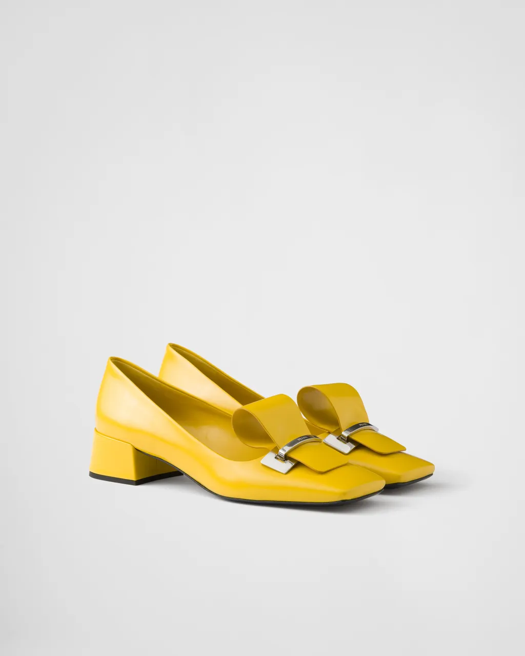 Brushed Leather Pumps