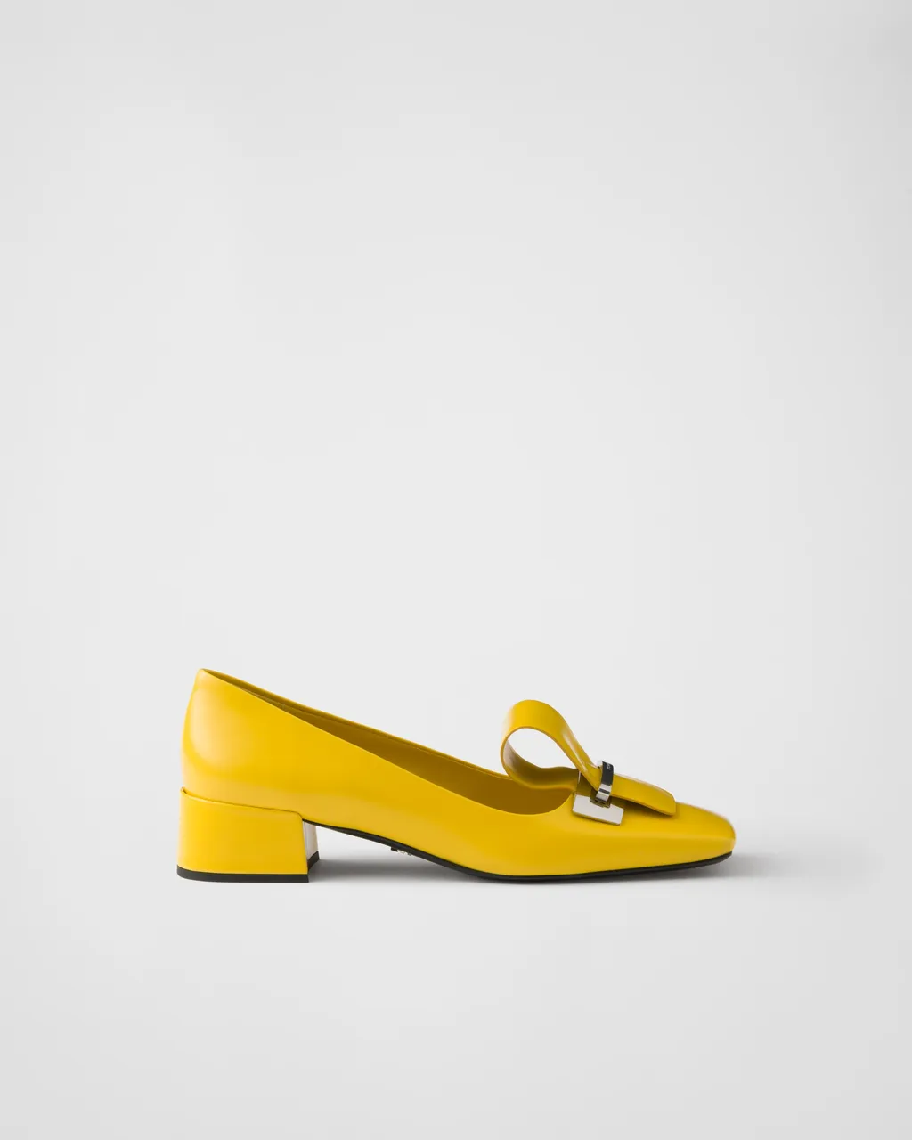 Brushed Leather Pumps