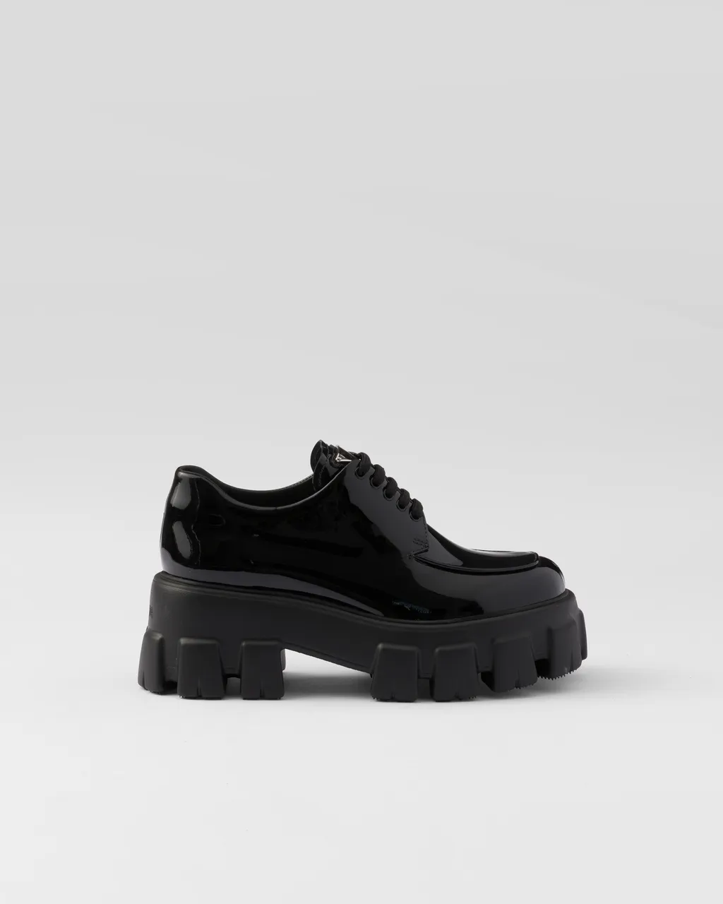 Monolith Patent Leather Lace-Up Shoes