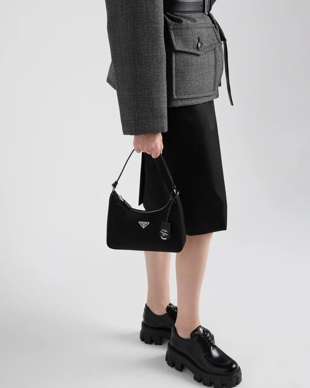 Monolith Brushed Leather Lace-Up Shoes