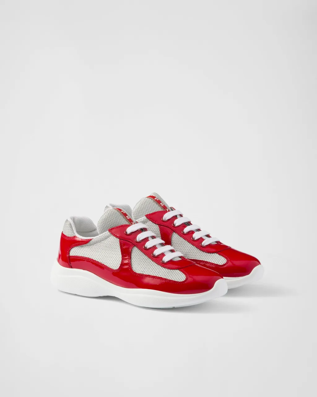Prada America's Cup Biker Fabric Sneakers