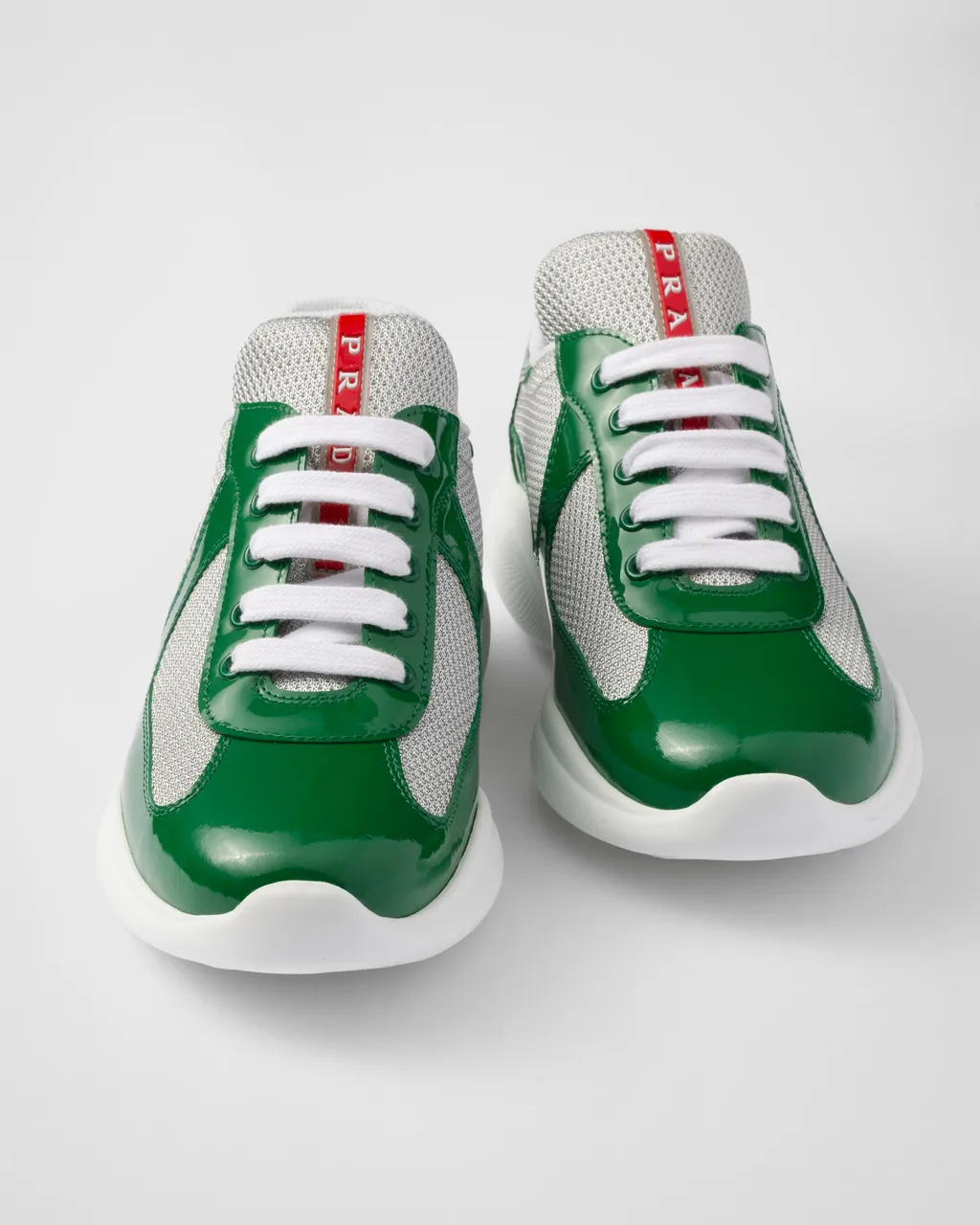 Prada America's Cup Biker Fabric Sneakers