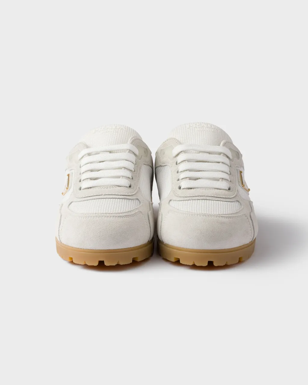 Trail Mesh Fabric And Suede Mules