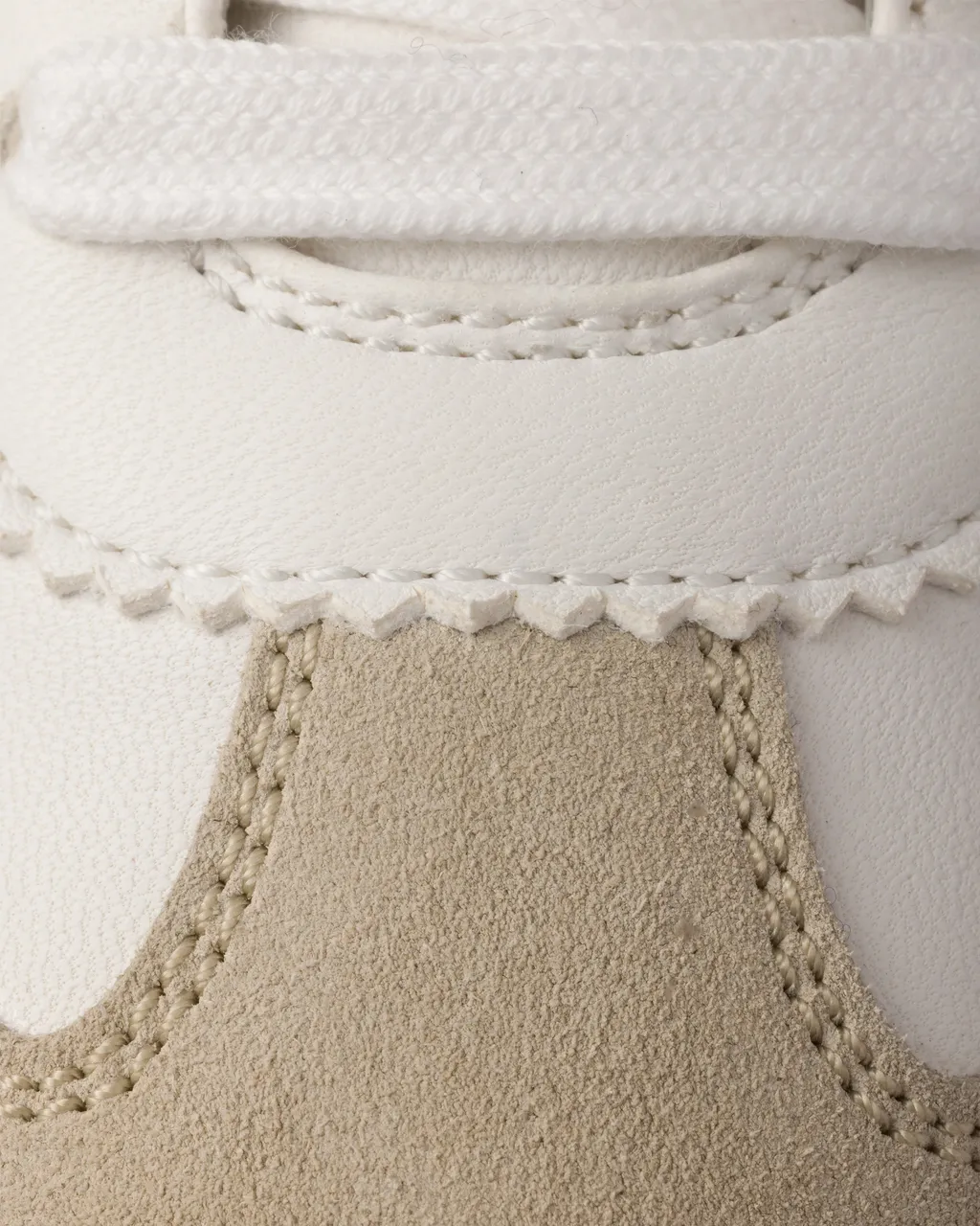 Downtown Bold Nappa Leather And Suede Sneakers