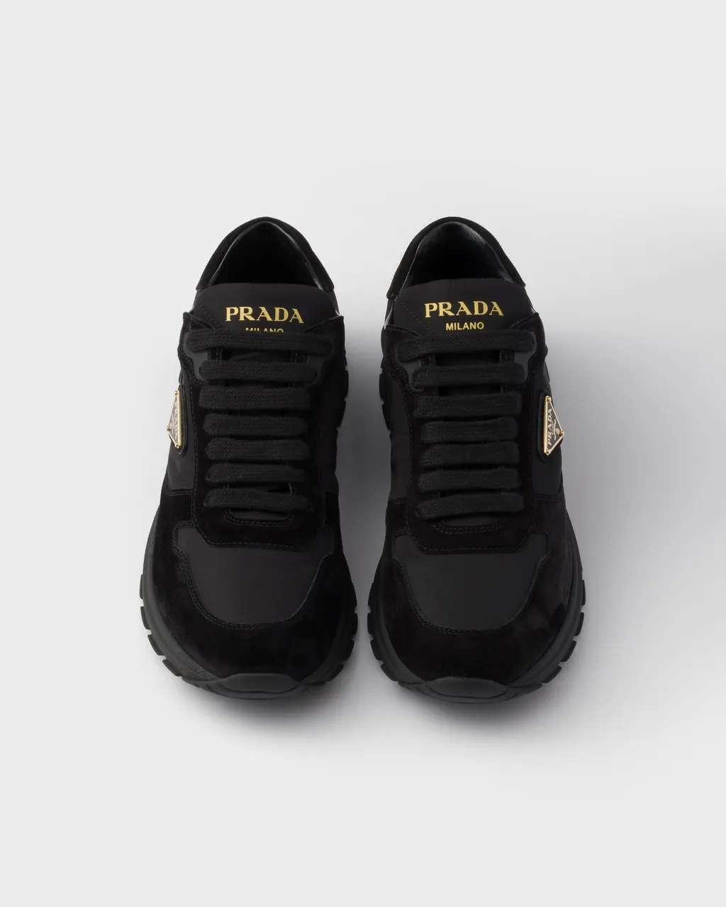 Prax 2.0 Re-Nylon And Suede Sneakers