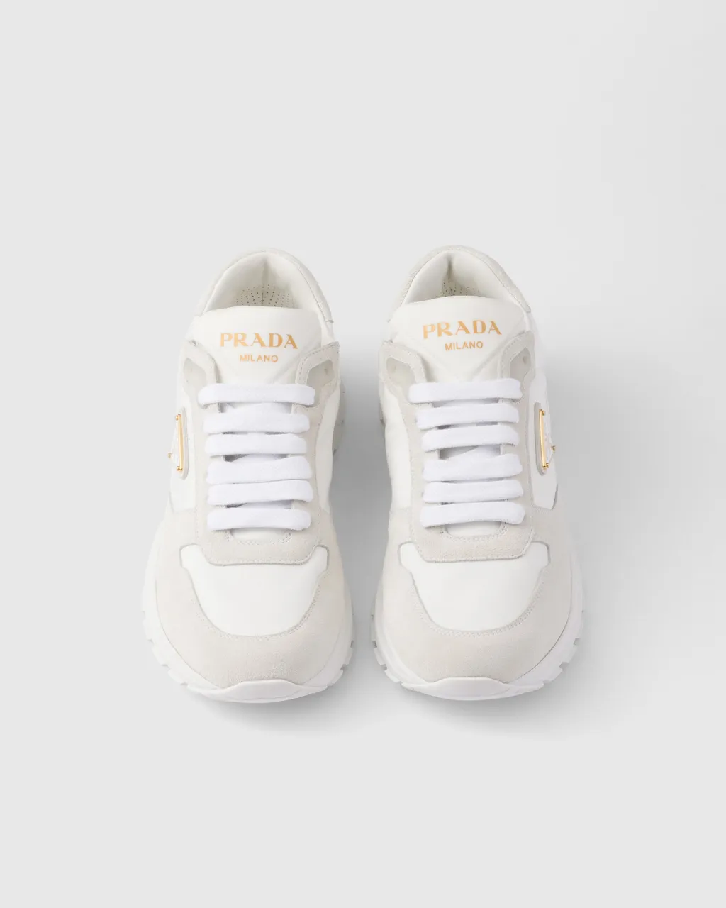 Prax 2.0 Re-Nylon And Suede Sneakers