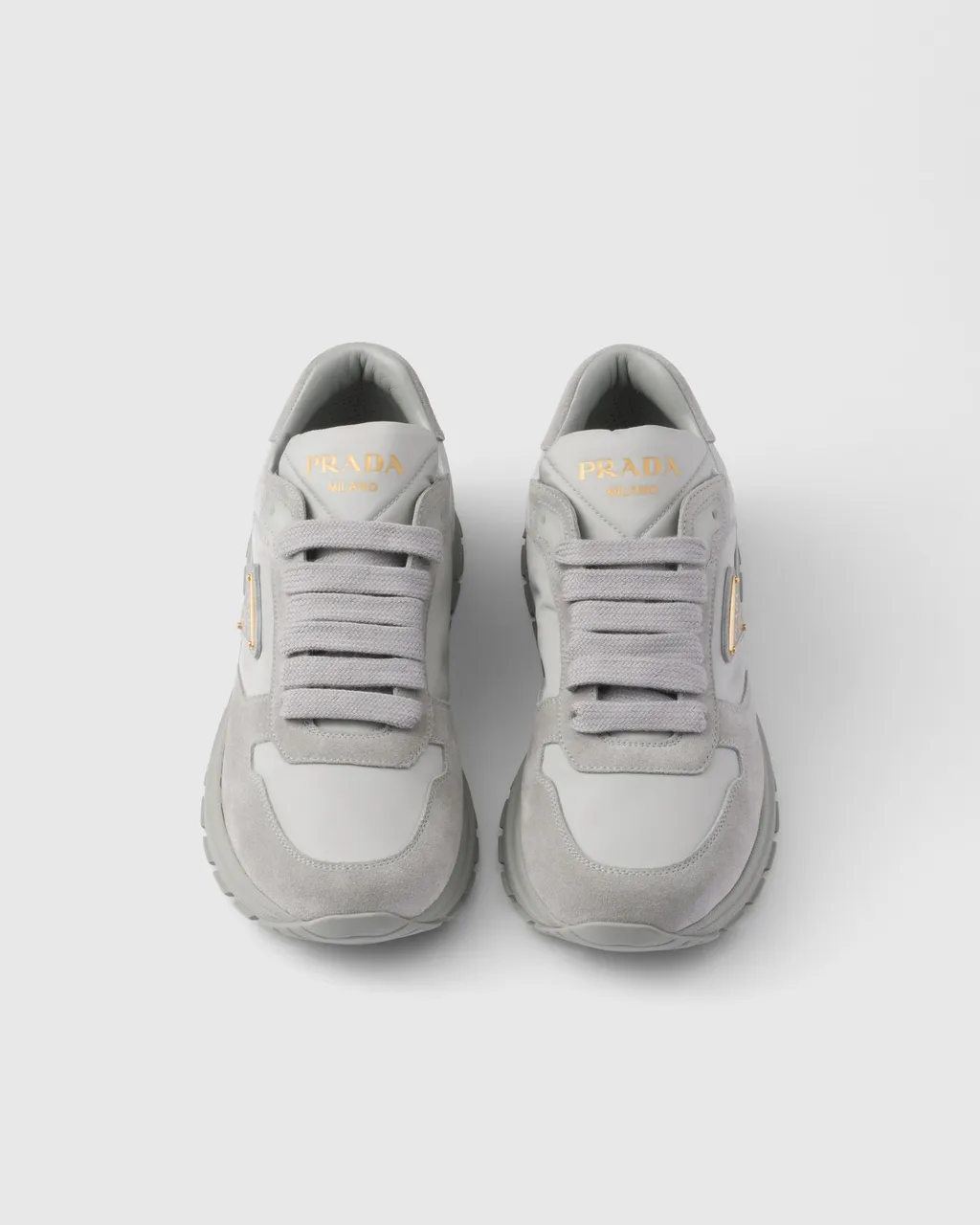 Prax 2.0 Re-Nylon And Suede Sneakers