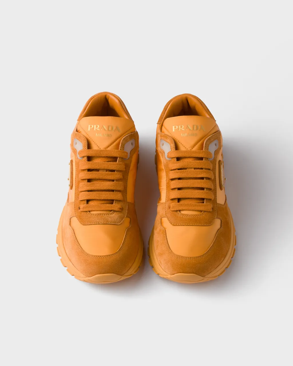 Prax 2.0 Re-Nylon And Suede Sneakers
