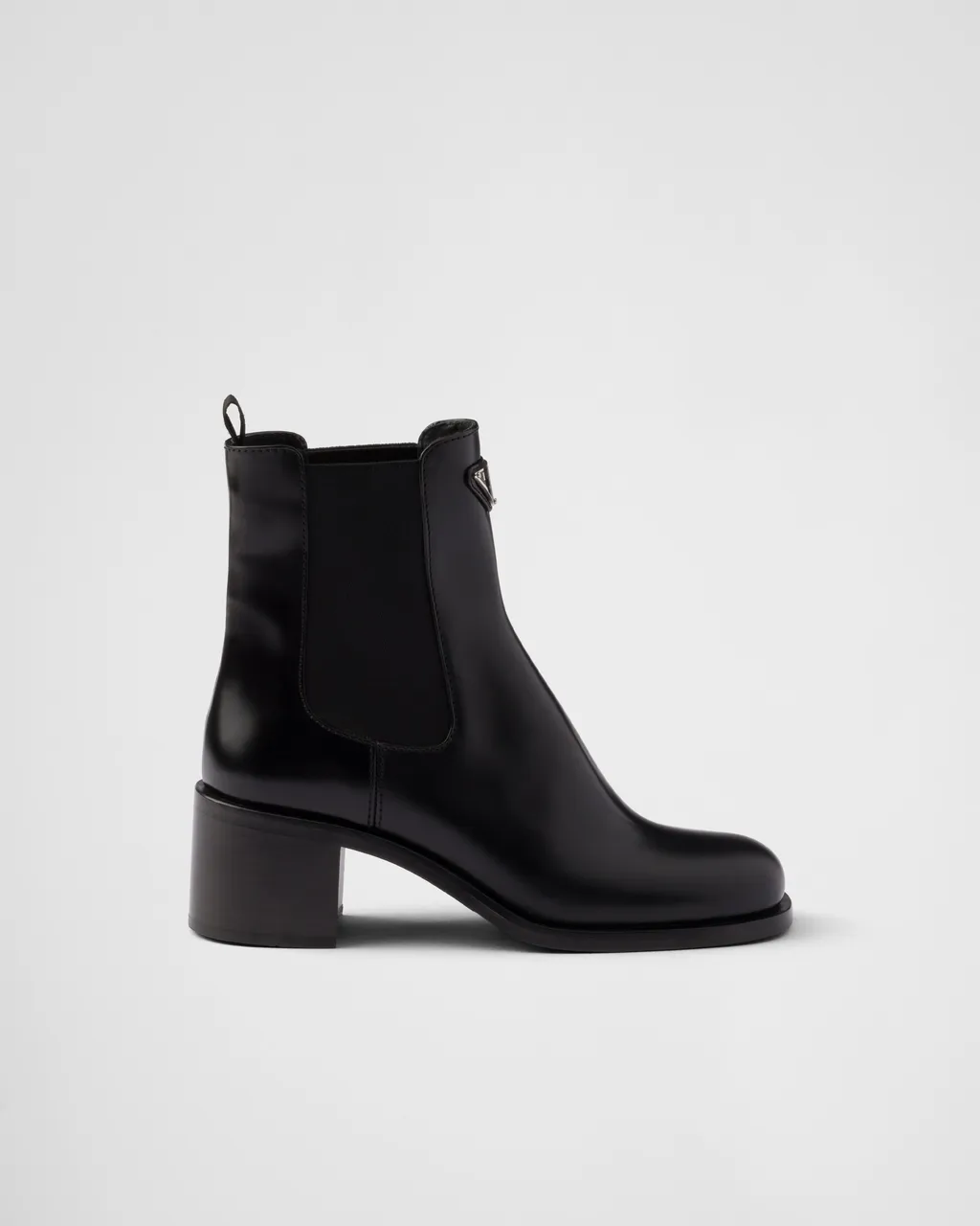 Brushed Leather Booties