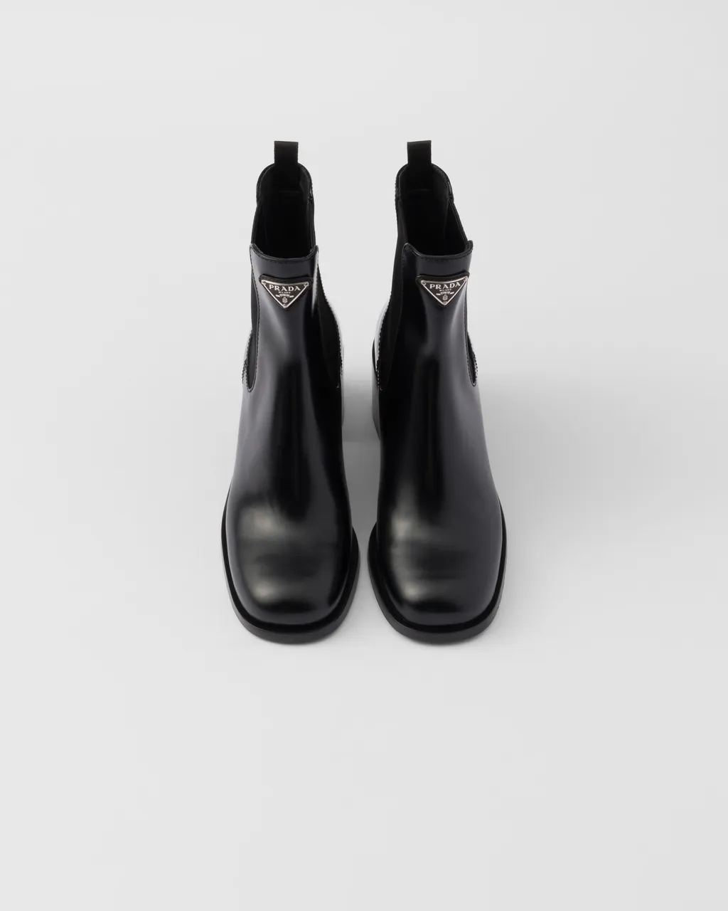 Brushed Leather Booties