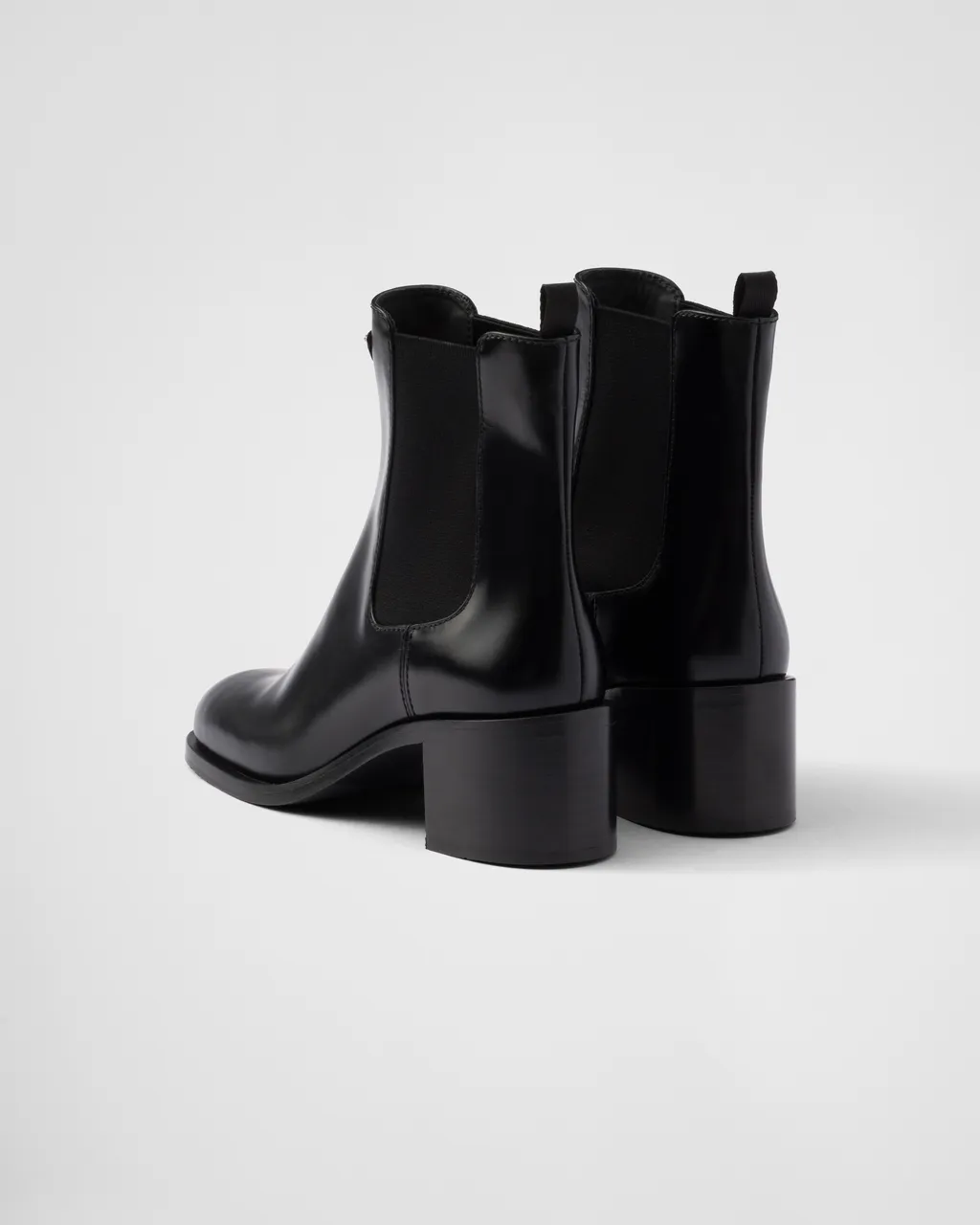 Brushed Leather Booties