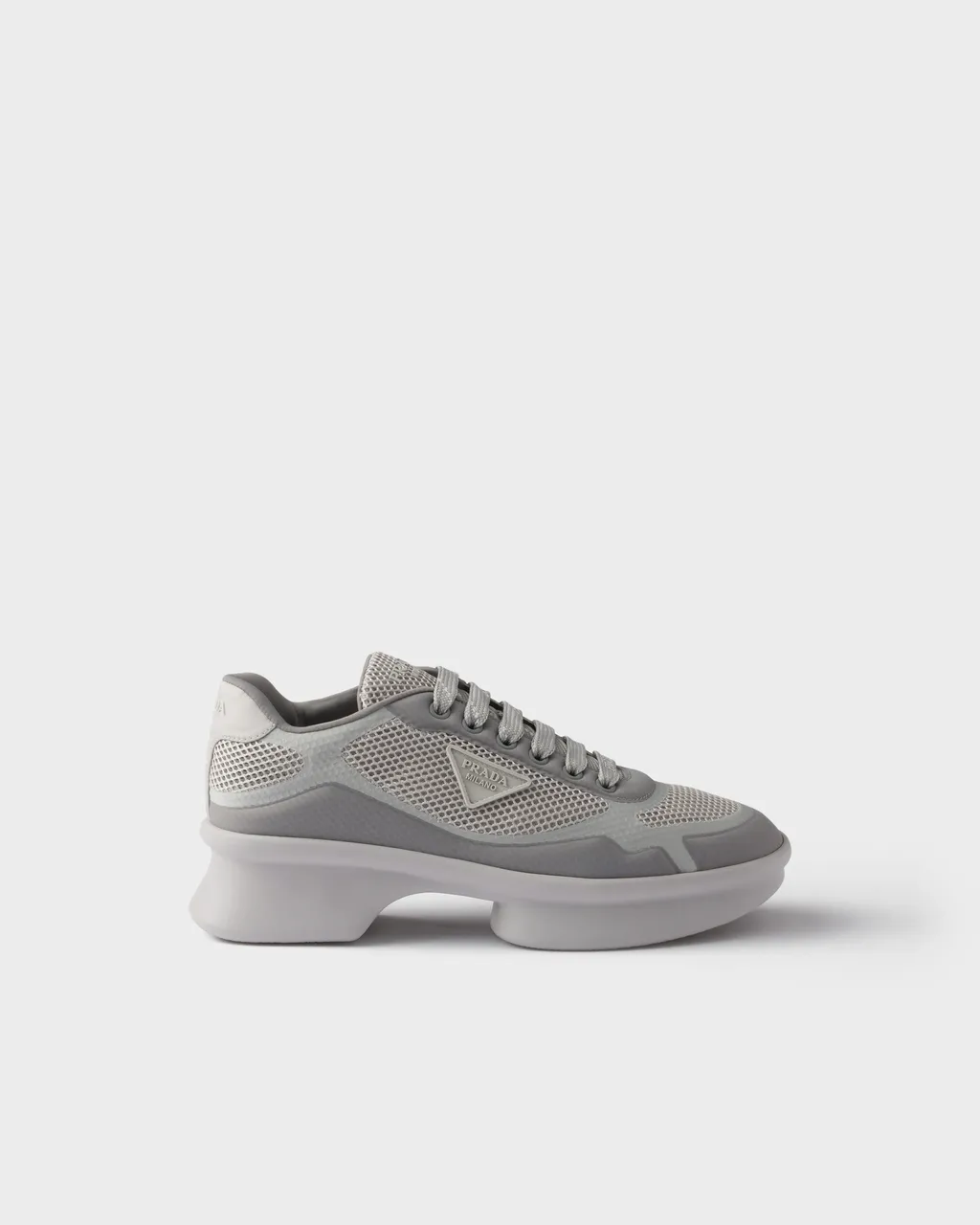 Re-Nylon And Mesh Fabric Sneakers