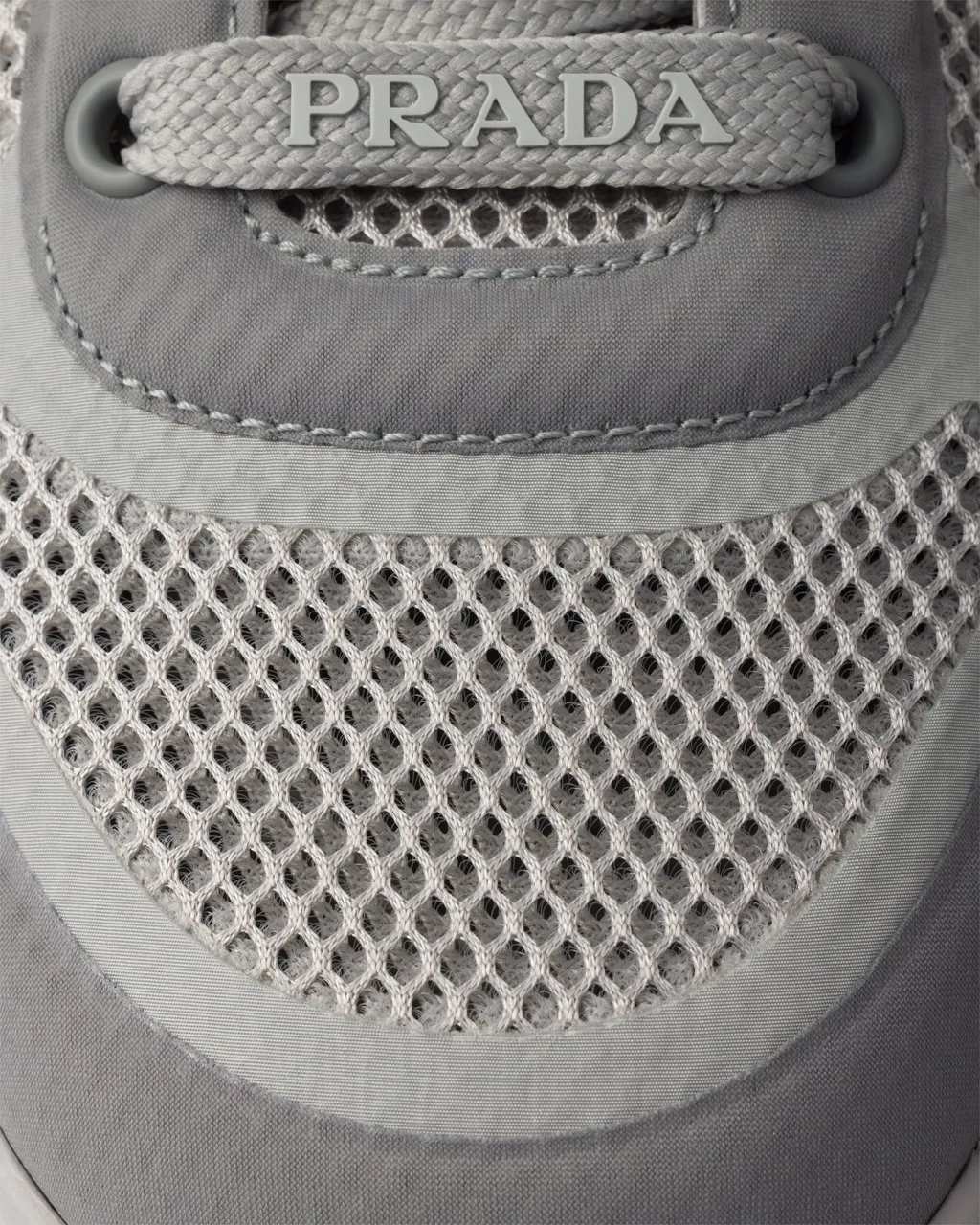 Re-Nylon And Mesh Fabric Sneakers