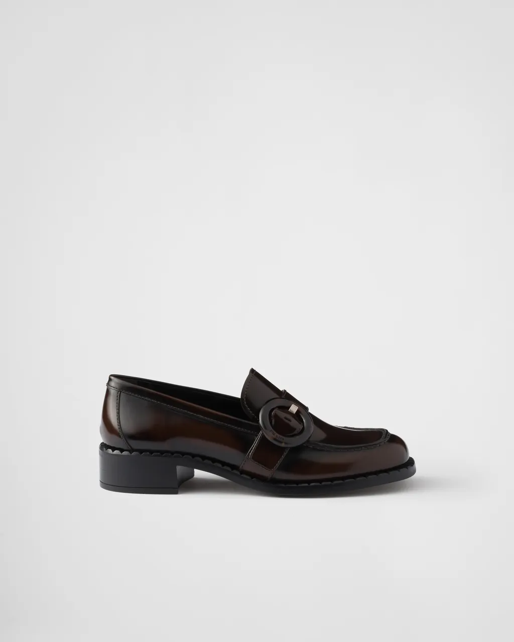 Brushed Leather Loafers
