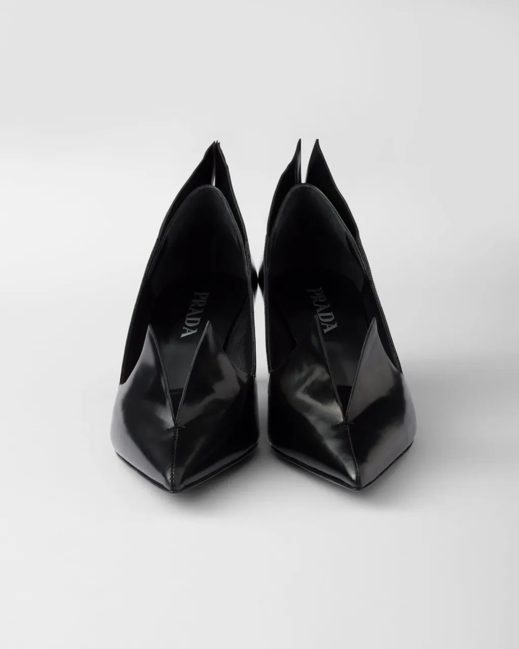 Brushed Leather Pumps