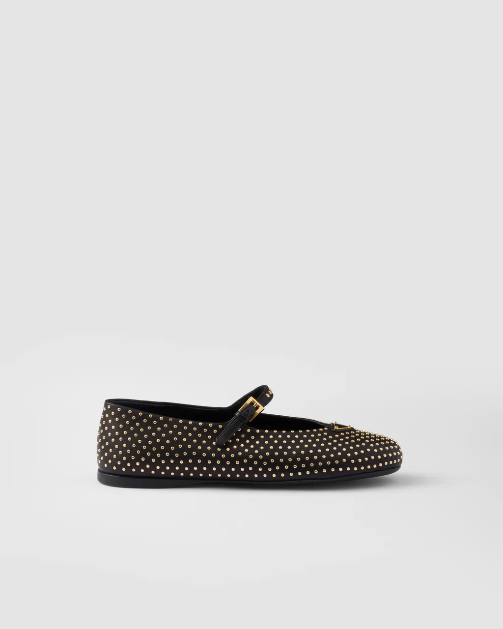 Nappa Leather Ballerinas With Studs
