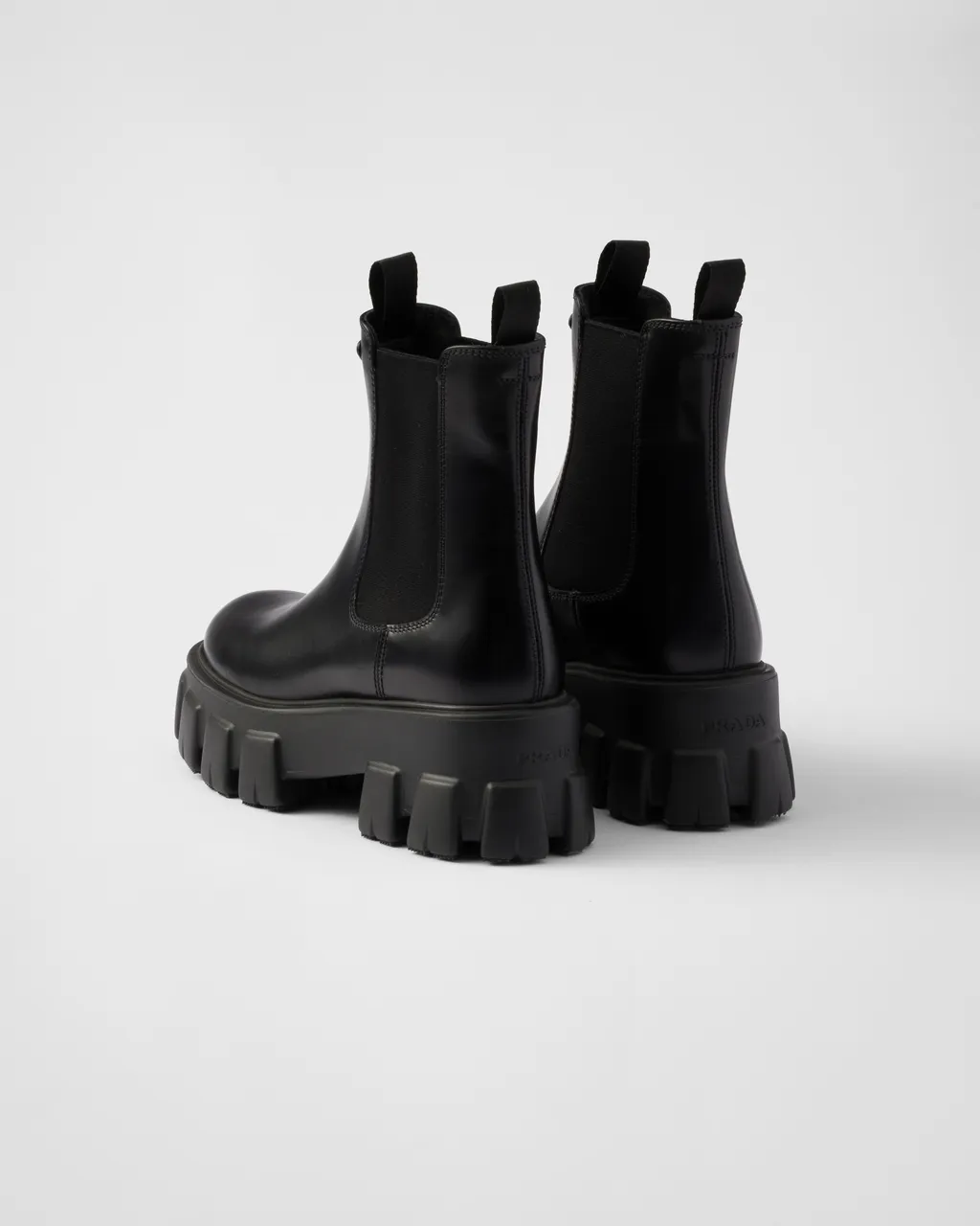 Monolith Brushed Leather Chelsea Boots