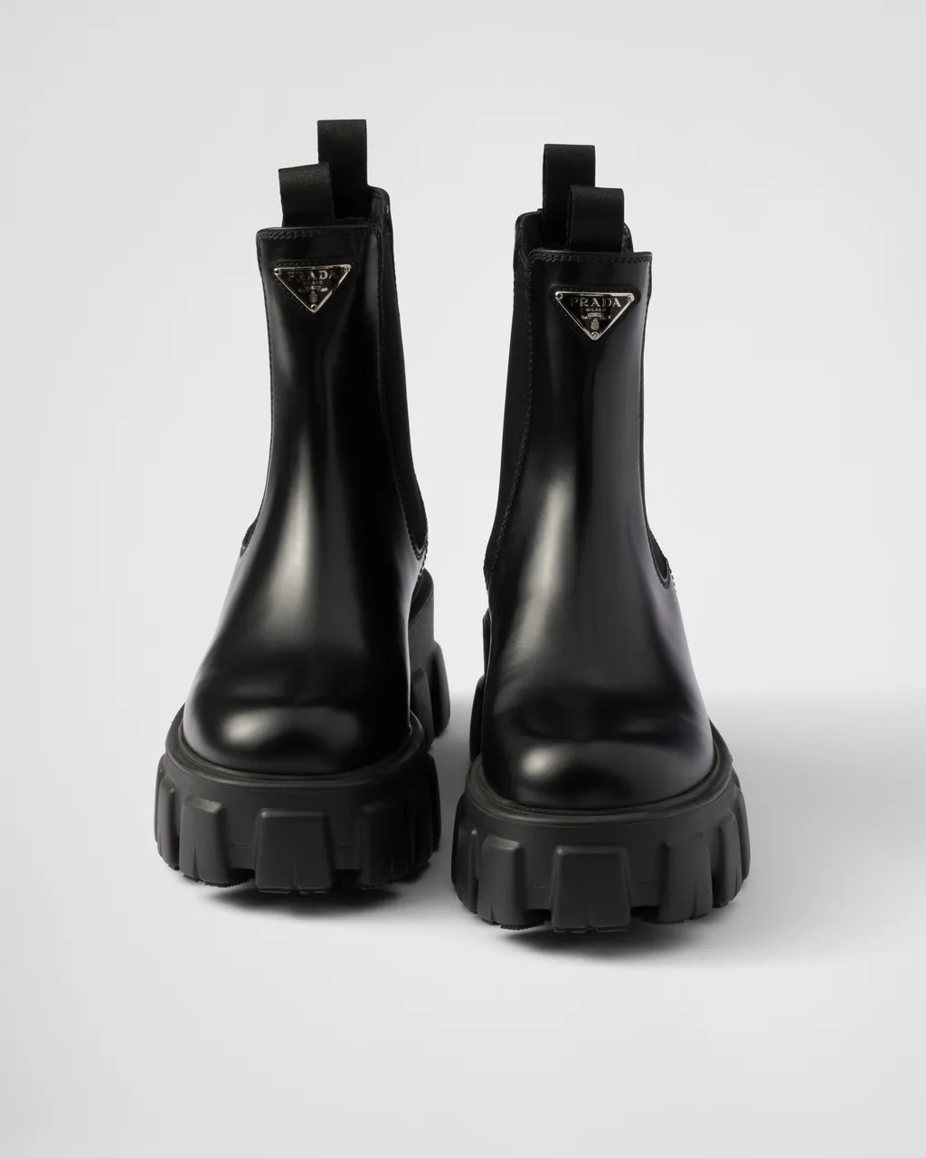 Monolith Brushed Leather Chelsea Boots
