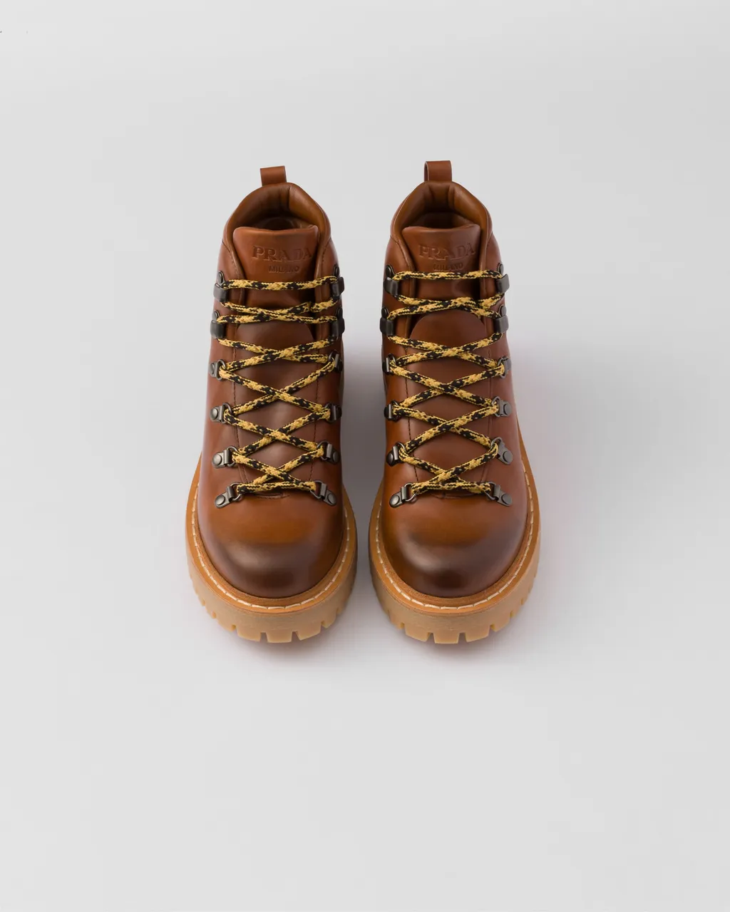Leather Laced Booties