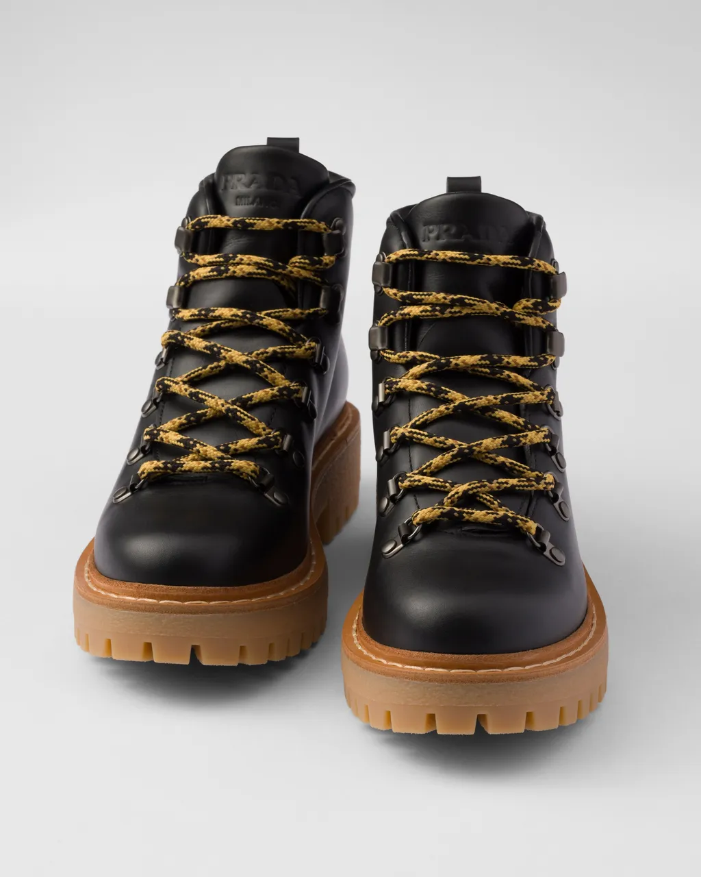 Leather Laced Booties