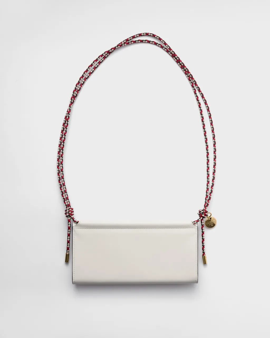 Wallet With Leather Shoulder Strap