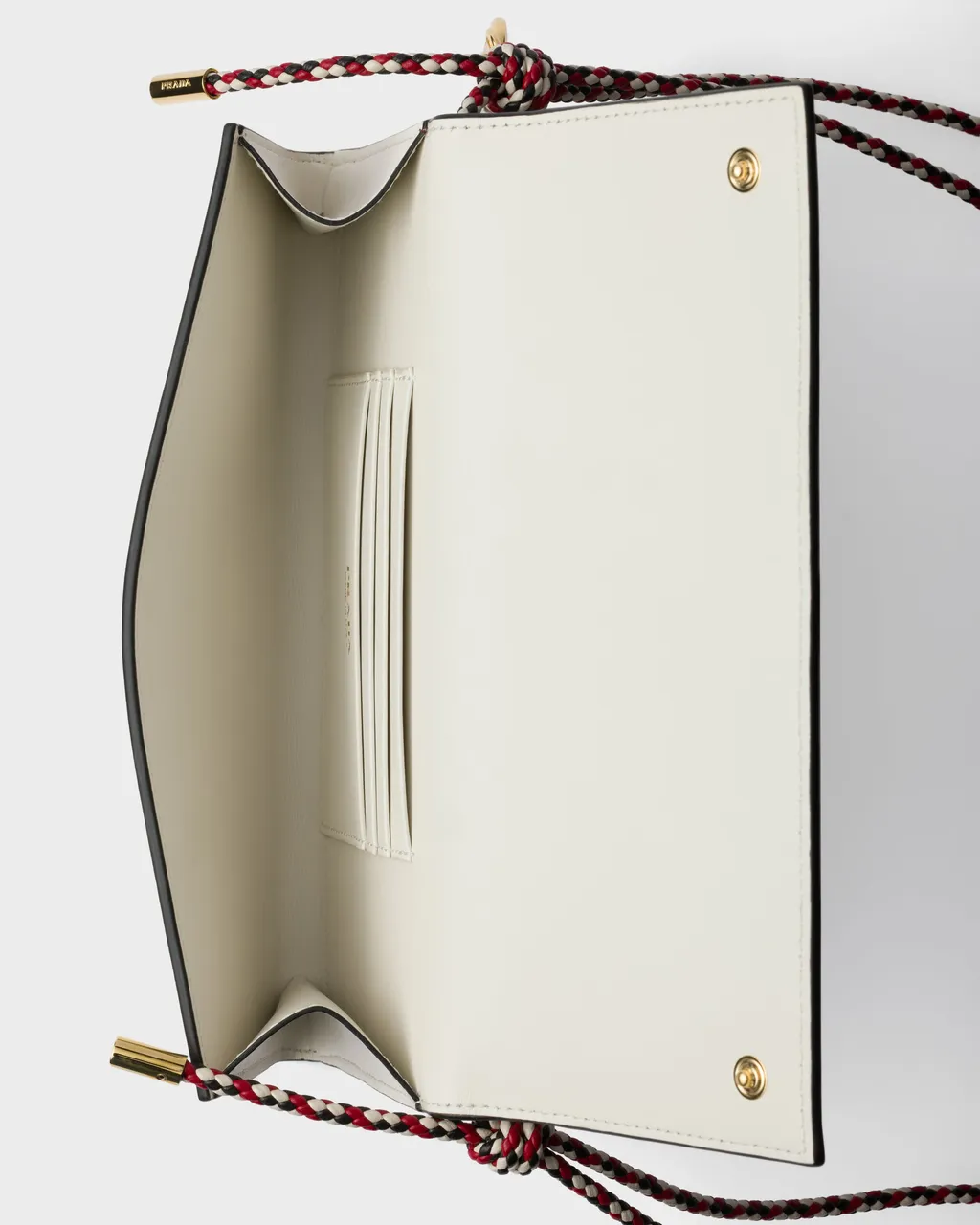 Wallet With Leather Shoulder Strap