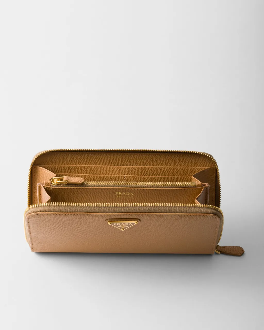 Large Saffiano Leather Wallet