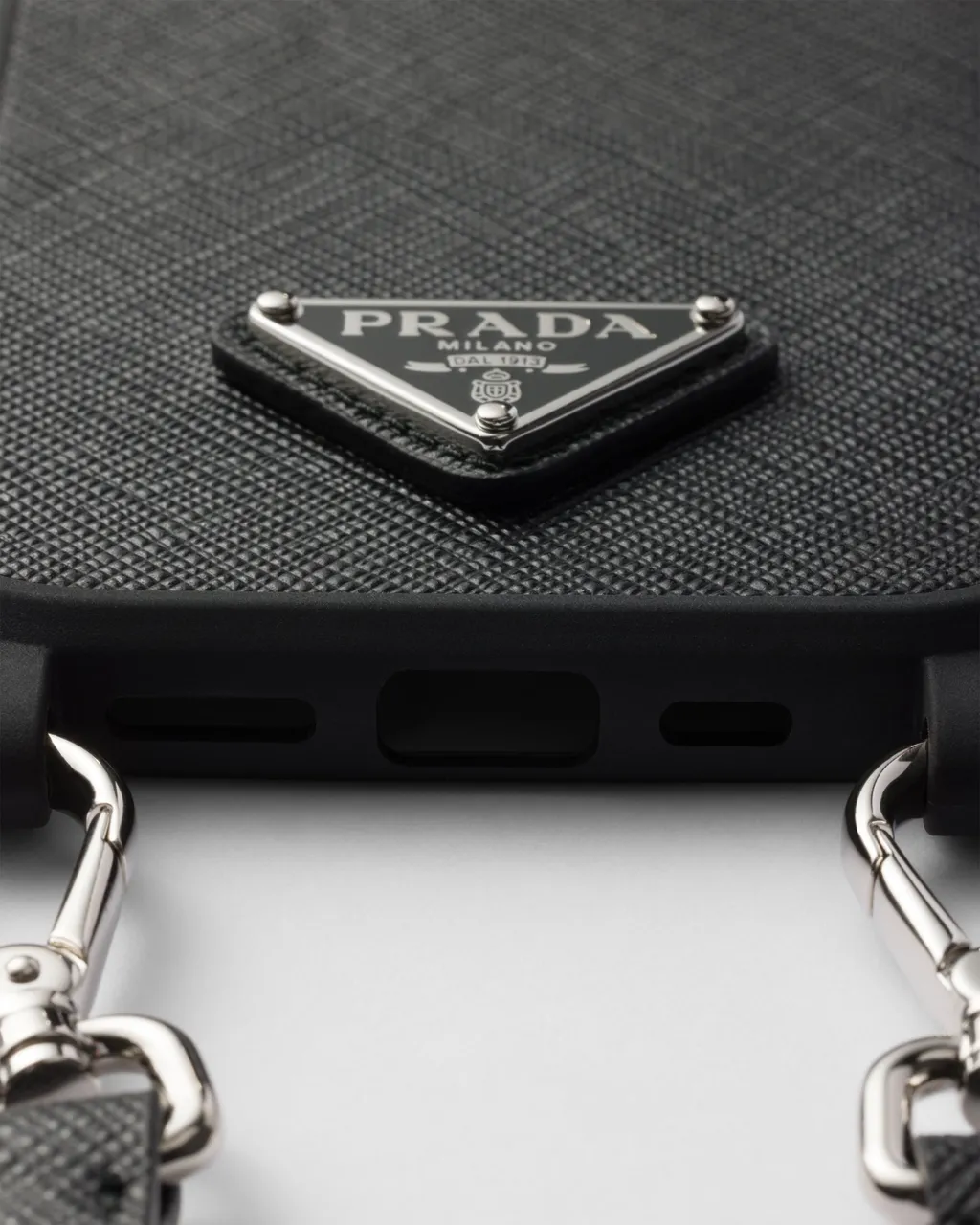 Saffiano Leather Case For Iphone 16 Pro