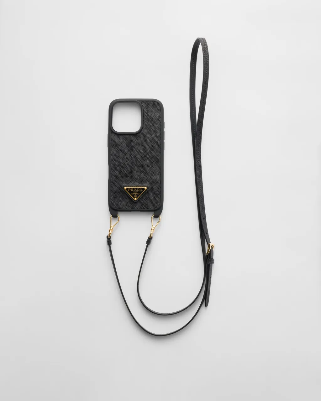 Saffiano Leather Case For Iphone 16 Pro