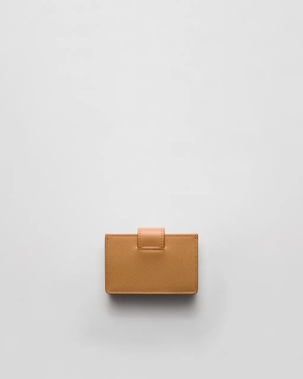 Saffiano And Smooth Leather Card Holder