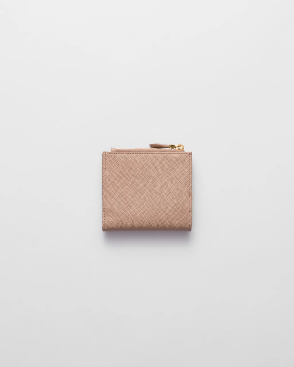 Small Saffiano And Smooth Leather Wallet