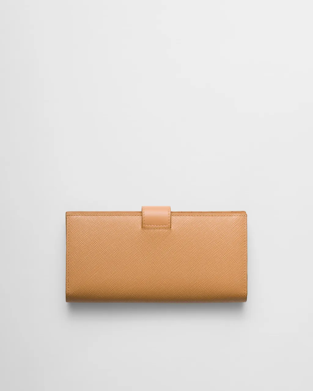 Large Saffiano And Smooth Leather Wallet