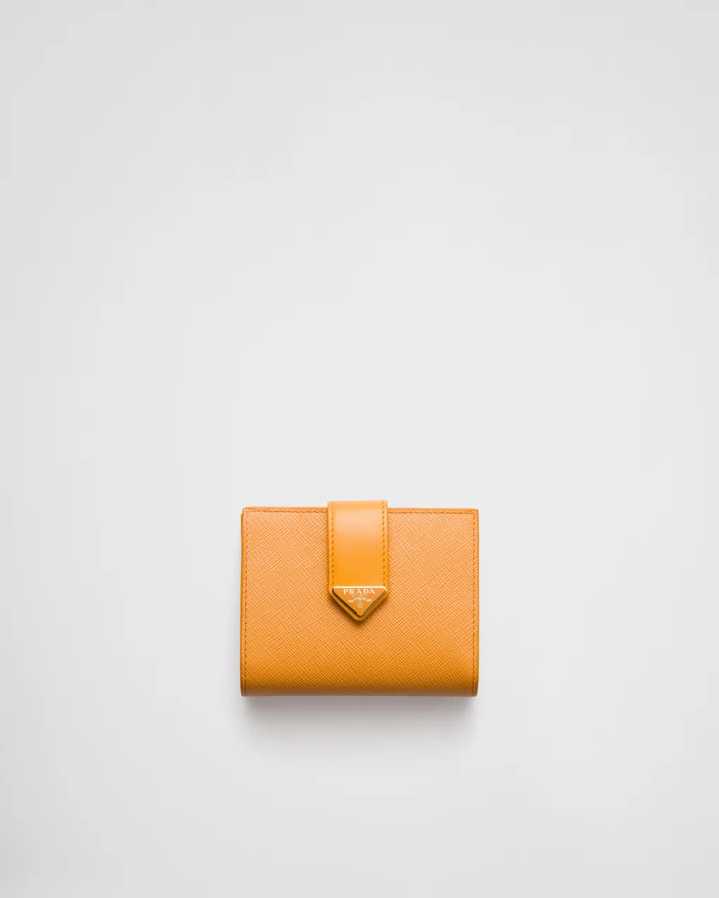 Small Saffiano And Smooth Leather Wallet