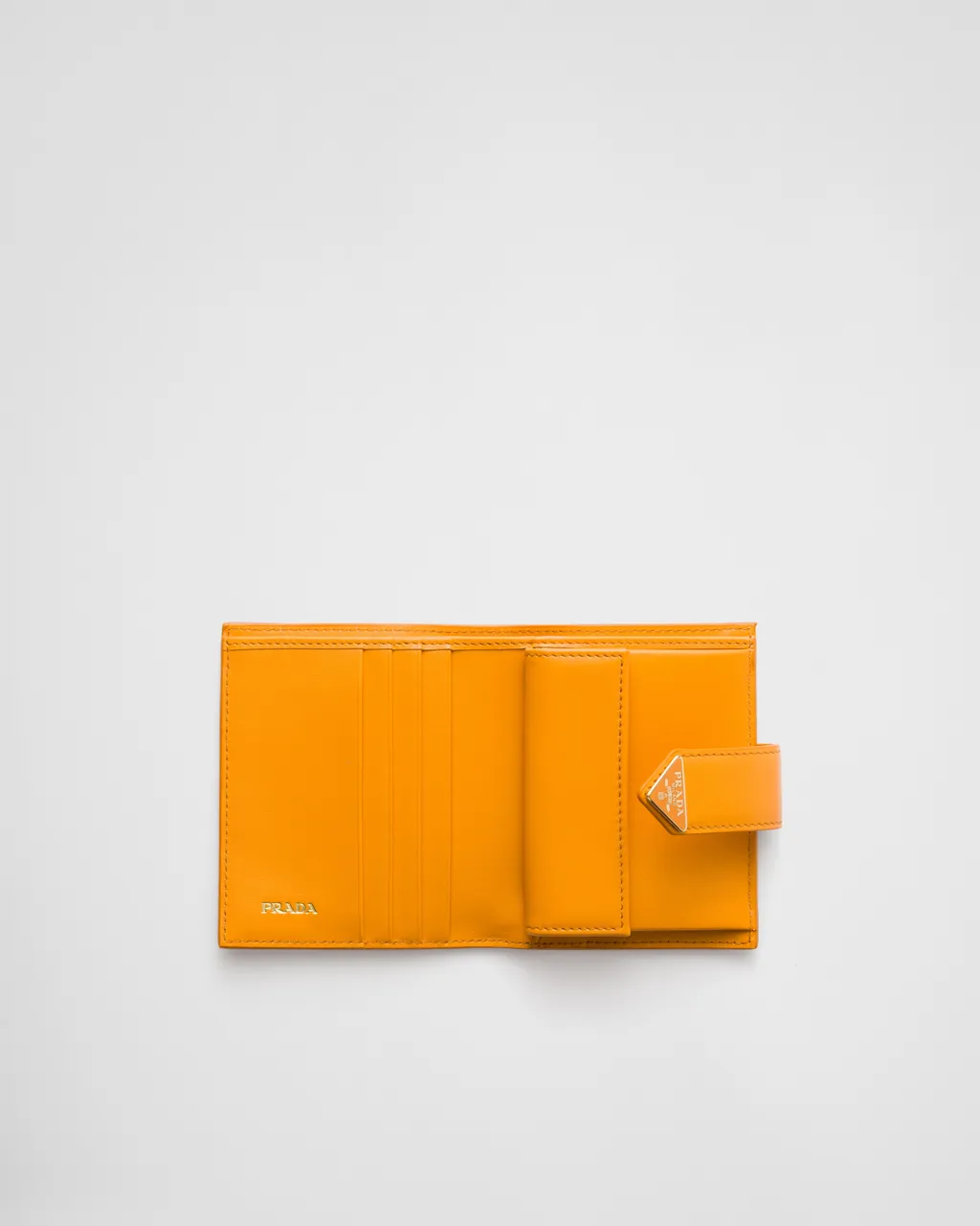 Small Saffiano And Smooth Leather Wallet
