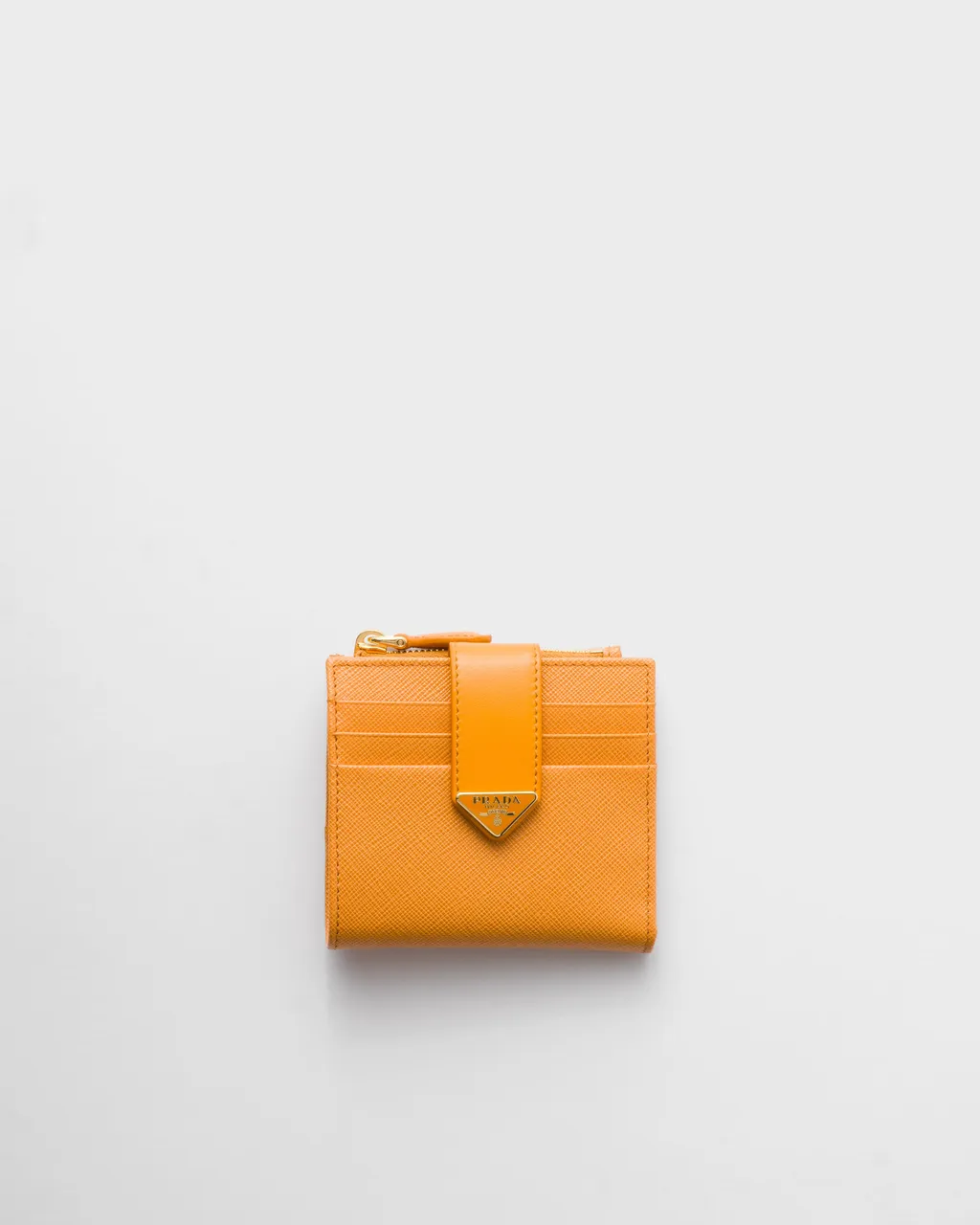 Small Saffiano And Smooth Leather Wallet