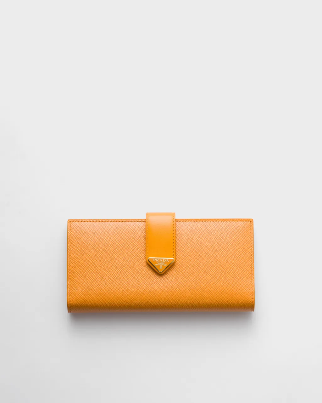 Large Saffiano And Smooth Leather Wallet