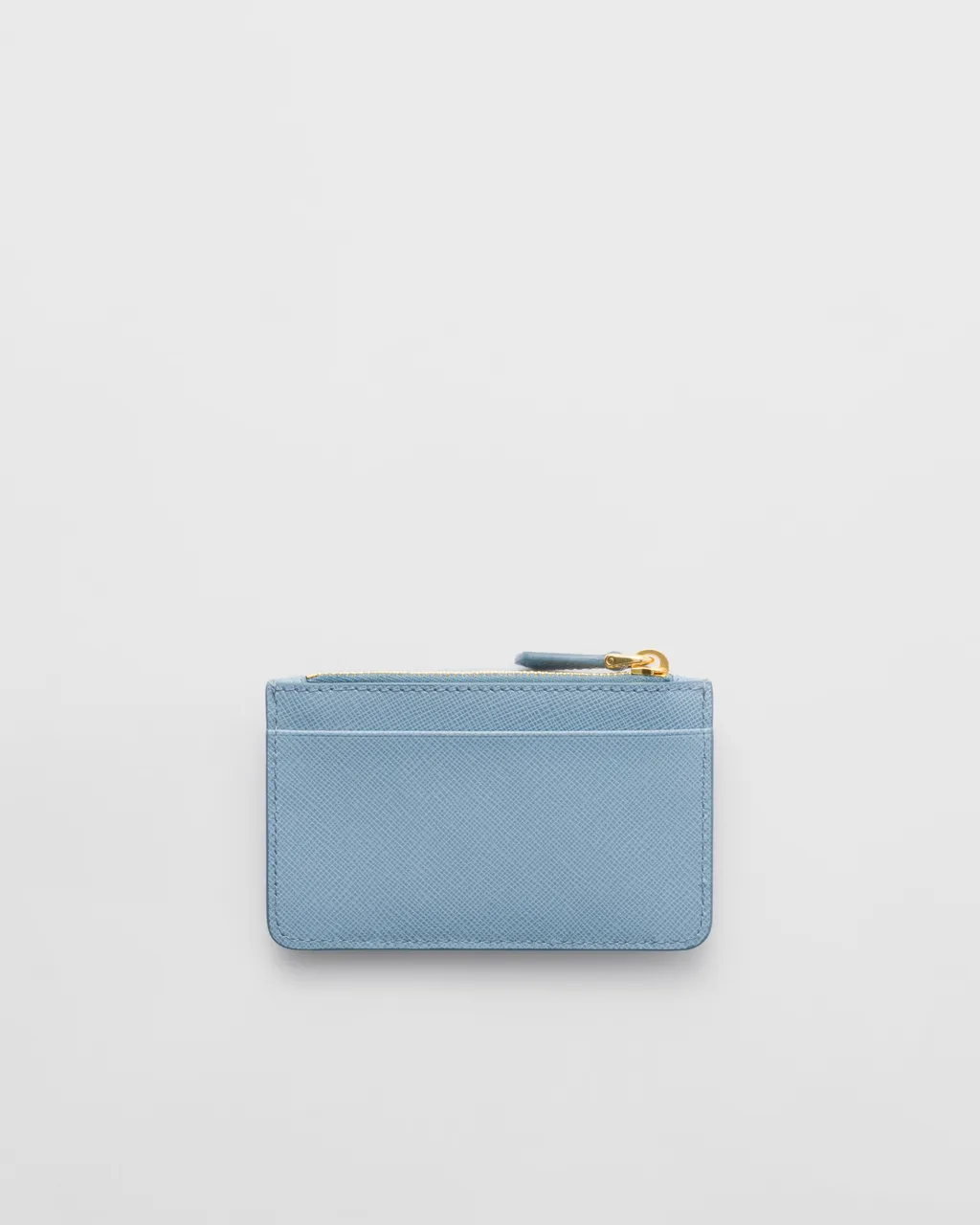 Saffiano And Smooth Leather Card Holder