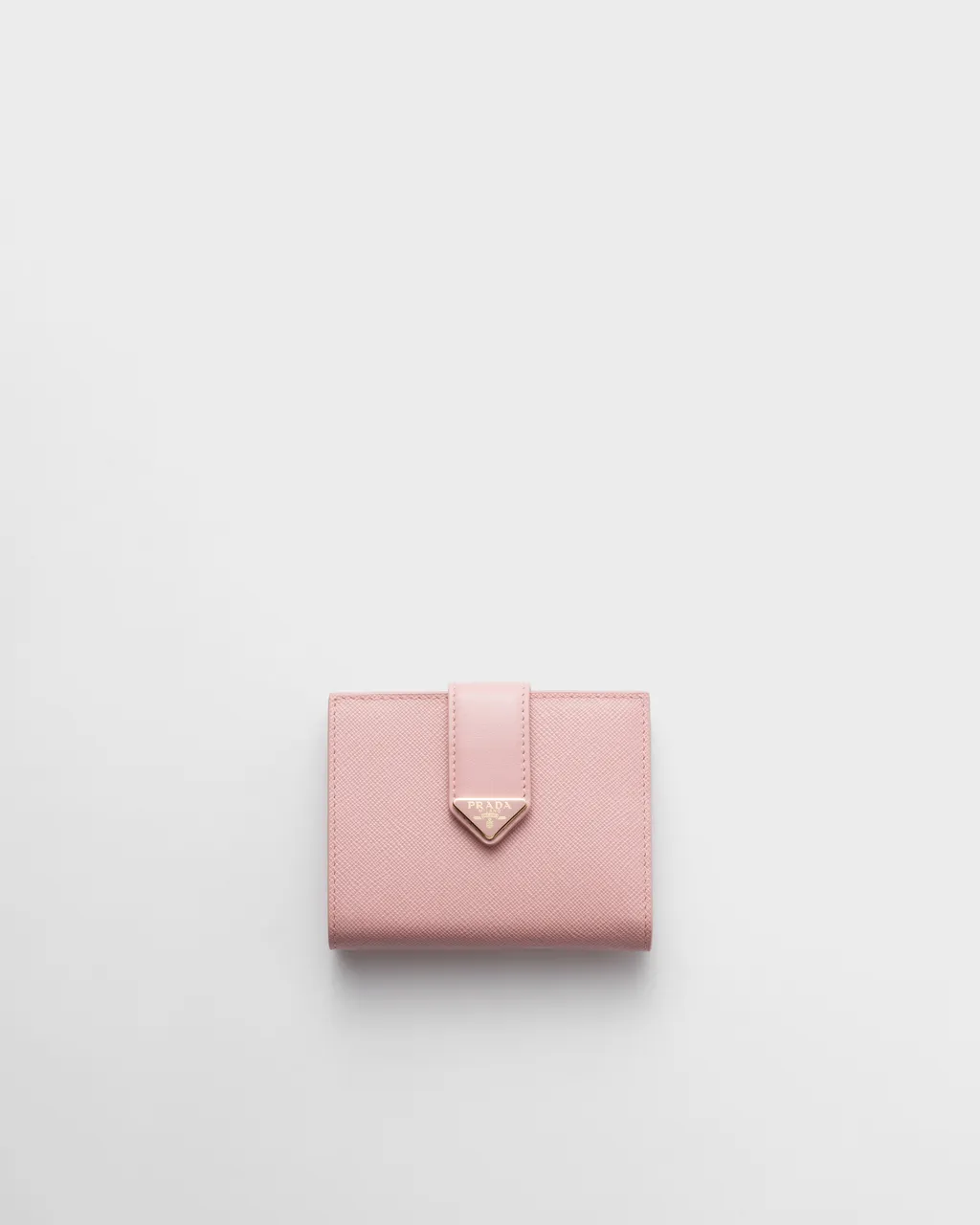 Small Saffiano And Smooth Leather Wallet