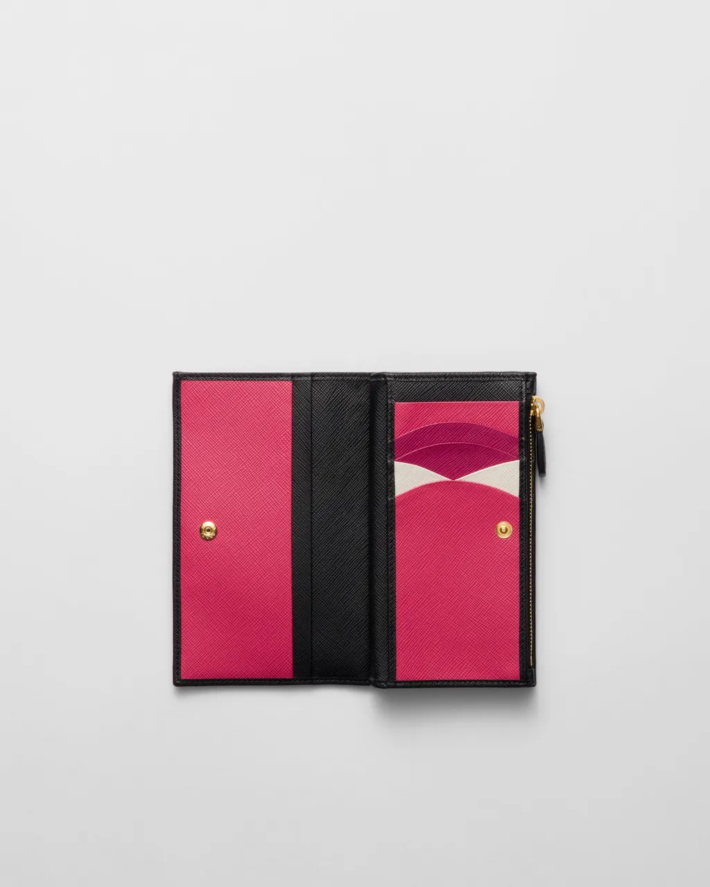 Large Saffiano Leather Wallet