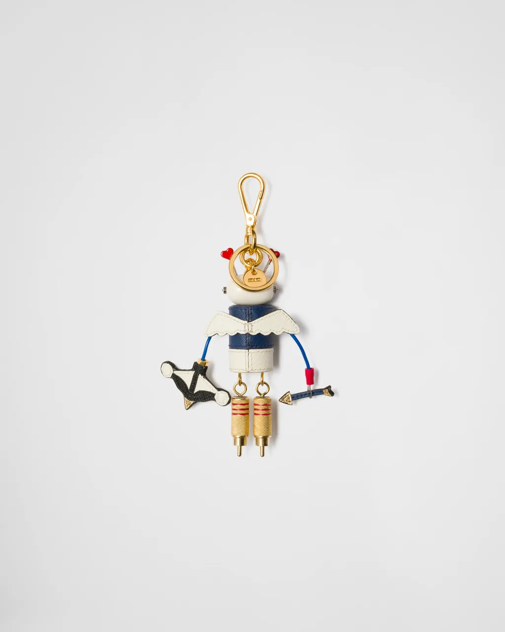 Cupido Saffiano Leather Keychain Trick