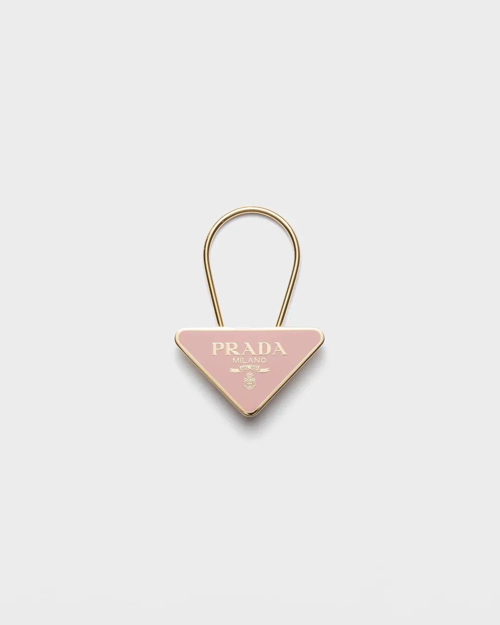 Enameled Metal Key Ring