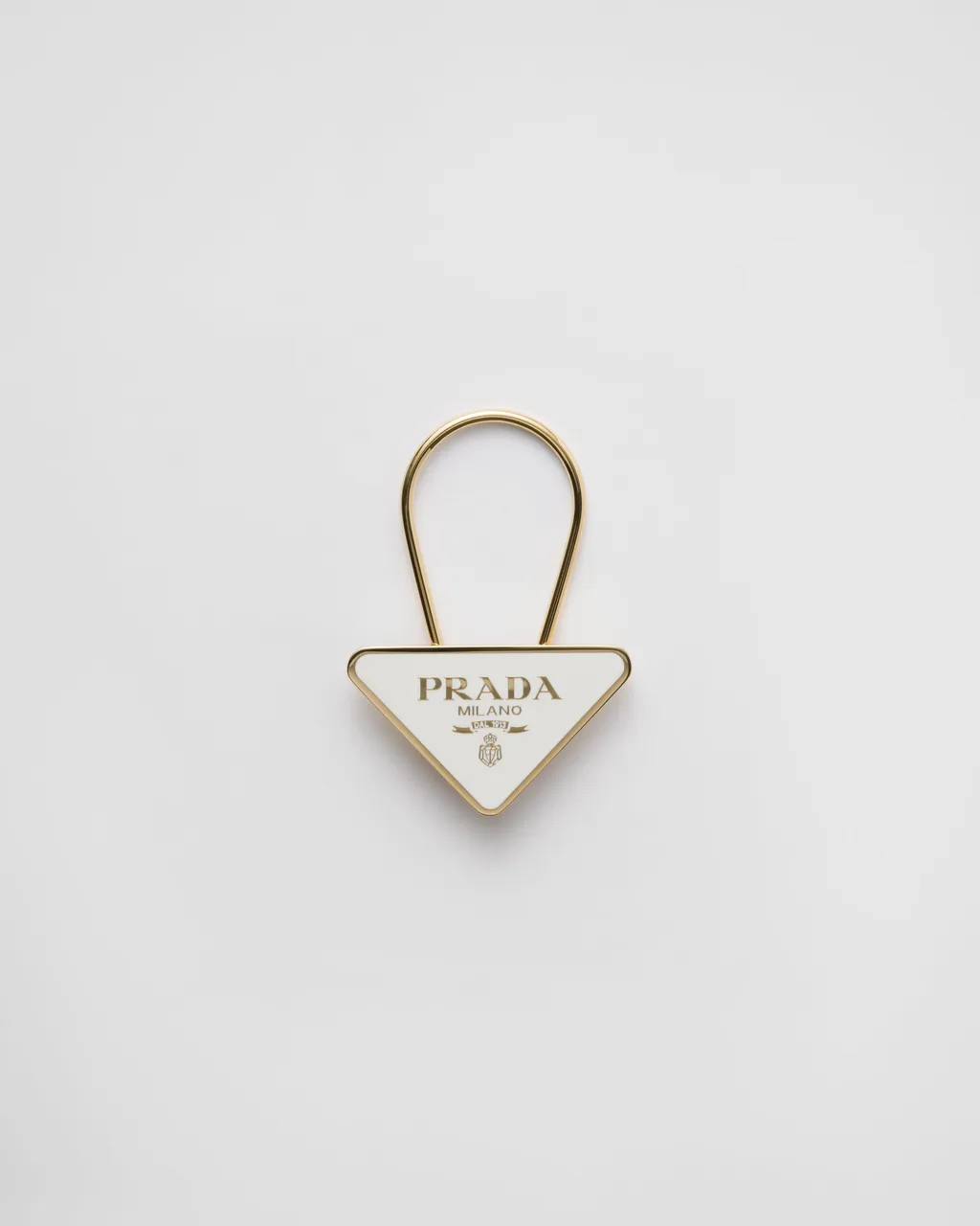 Enameled Metal Key Ring